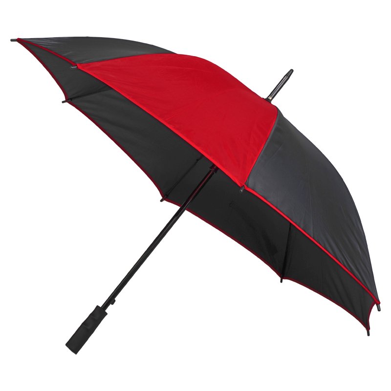 Davos auto open umbrella, black/red photo