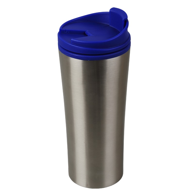 450 ml Tampere insulated mug, blue/silver photo