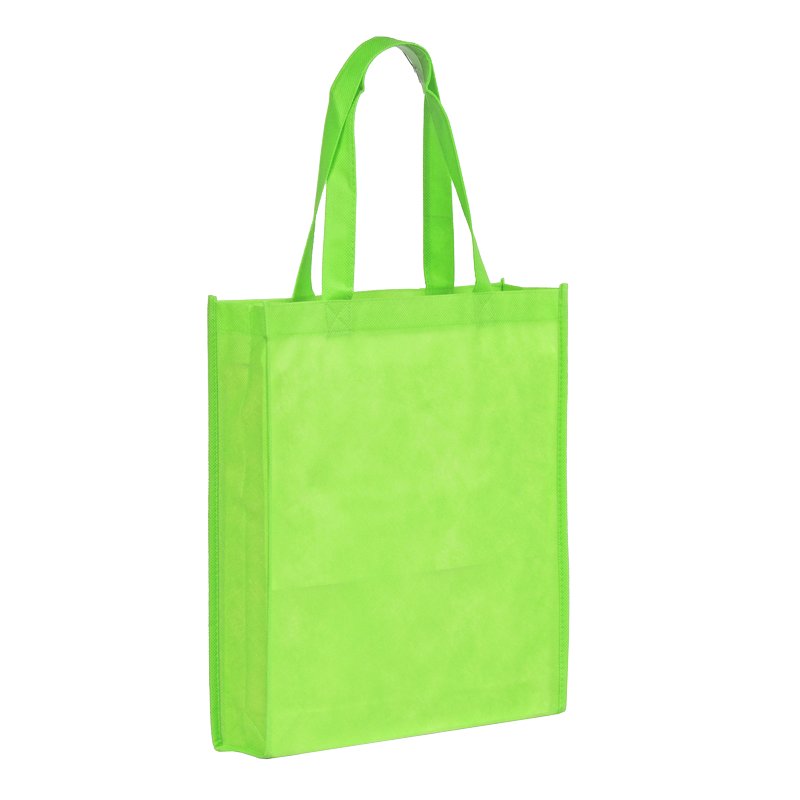 Non-woven shopping bag, green photo