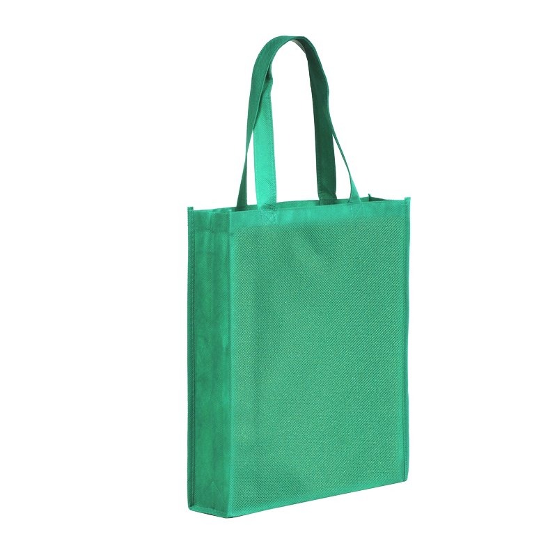 Non-woven shopping bag, dark green photo