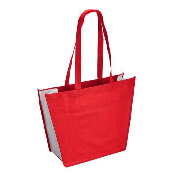 Shopping & beach bag, red photo