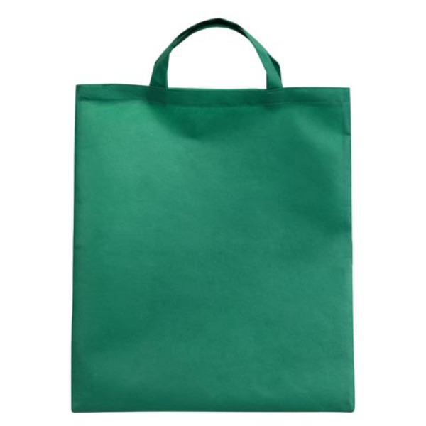 Non-woven shopping bag, dark green photo