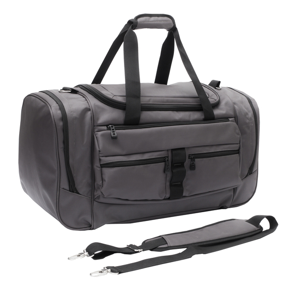 Gray travel bag, graphite photo