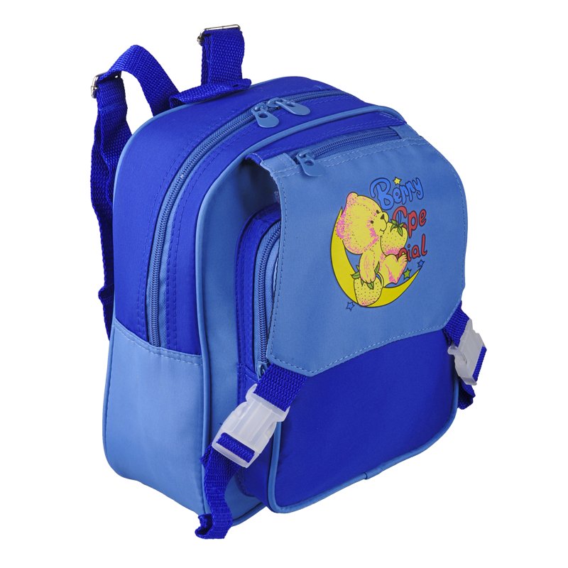 Teddy kid's backpack, blue photo