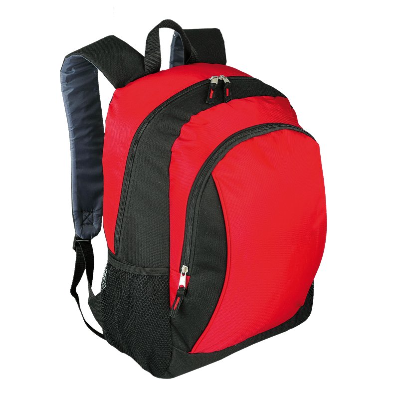 Duluth backpack, red/black photo