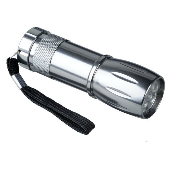 Spark LED torch, silver photo