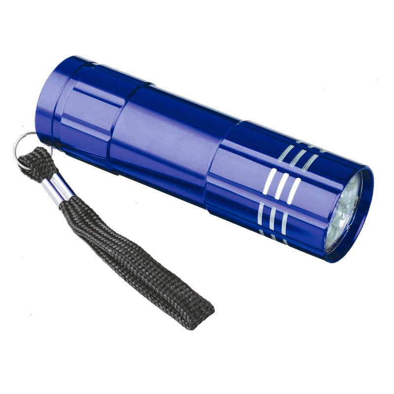 Jewel LED torch, blue photo