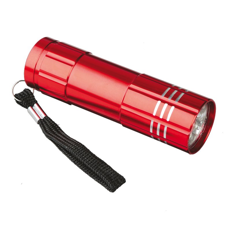 Jewel LED torch, red photo