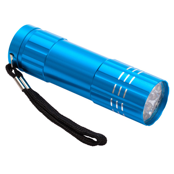 Jewel LED torch, light blue photo