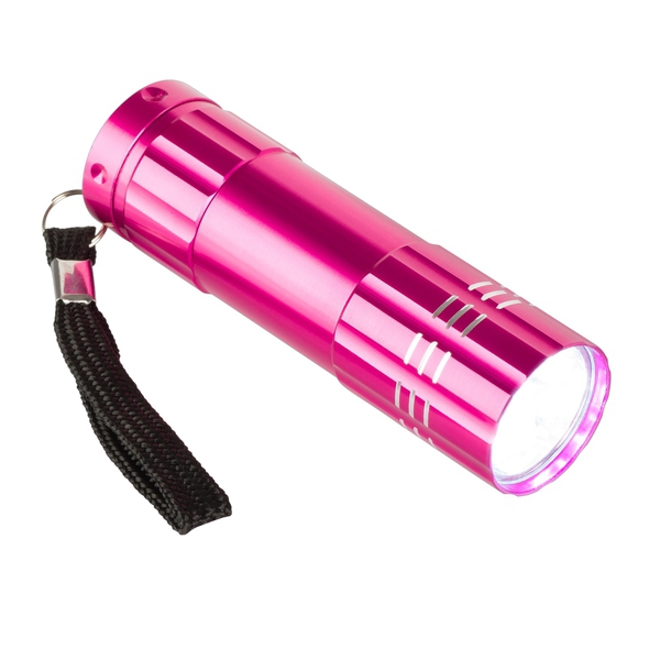 Jewel LED torch, pink photo