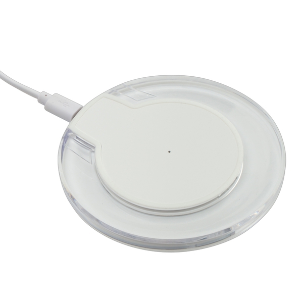 Call-ready wireless charger, white photo
