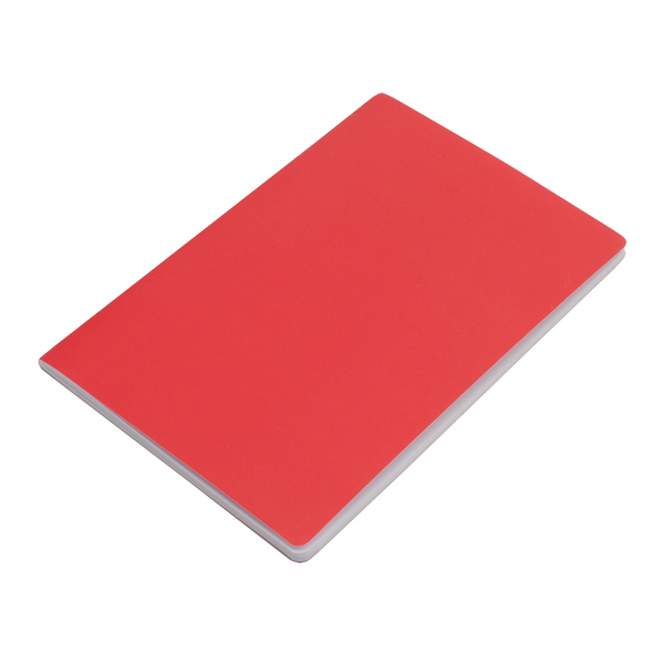 Fundamental notepad 140×210/40p blank, red photo