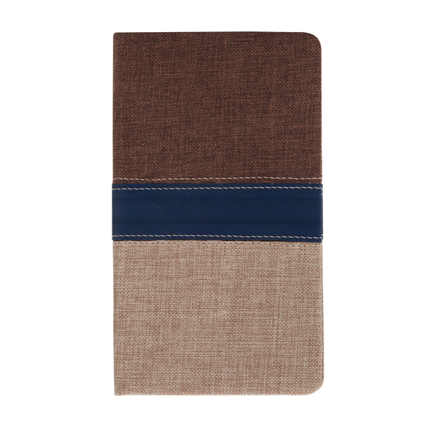 Bilbao 105×180/80p squared notepad, brown/beige photo