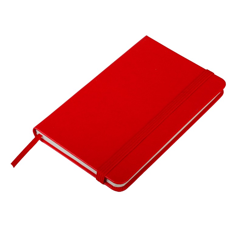 Zamora notepad 90×140/80p squared, red photo