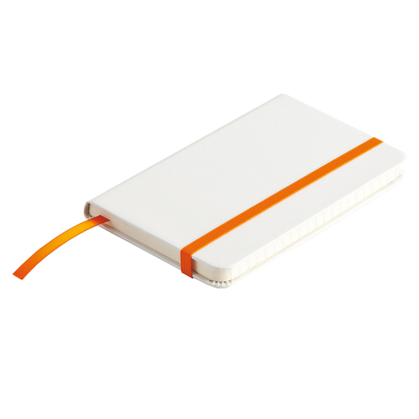 Badalona 90/140 notepad, orange/white photo